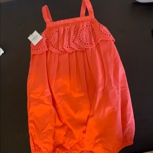 Coral romper